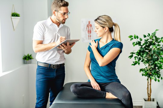 Expert Physiotherapist in Session